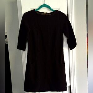 BODEN ¹RIBBED 3/4 SLEEVE COTTON DRESS